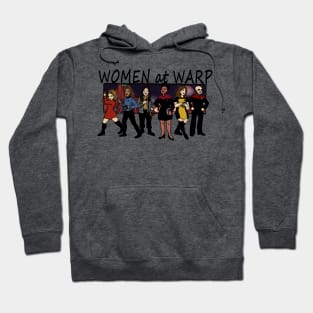 Women at Warp Crew Hoodie